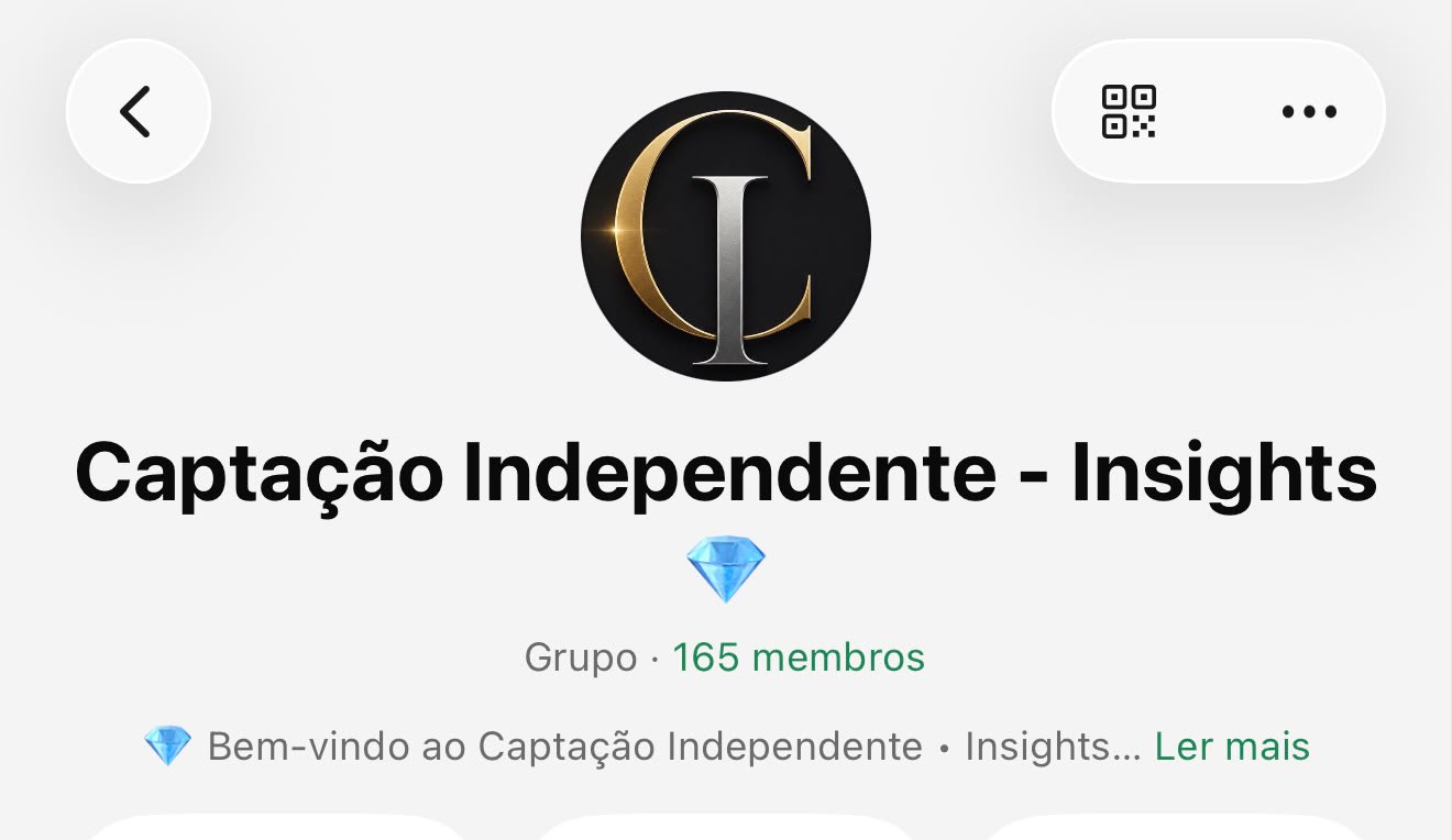 Comunidade Captação Independente - Insights